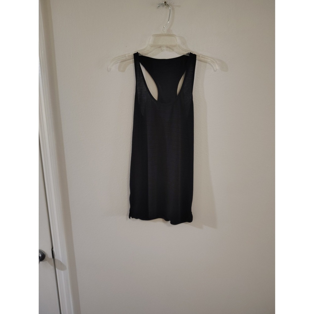 Primark Workout Racerback Tank Top Black Womens Small Athletic Gym Shirt